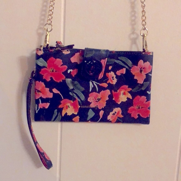 Nanette Lenore Floral Wristlet - Picture 1 of 4
